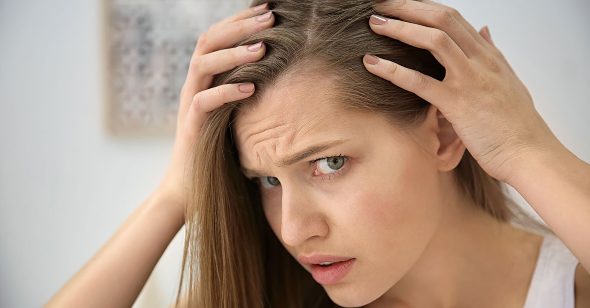 ผมร่วงเนื่องจากผมหยุดเจริญชั่วคราว