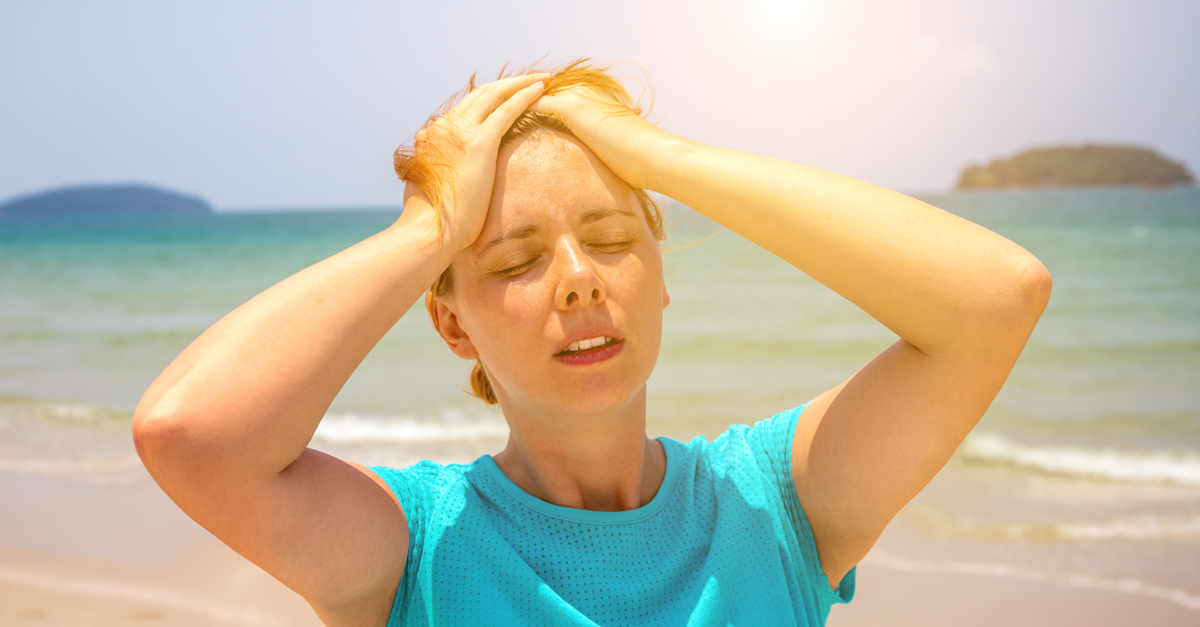 โรคลมจากความร้อน,เป็นลมจากความร้อน